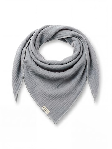 wundabaa Scarf 'mus 130x130x180' in Grey: front