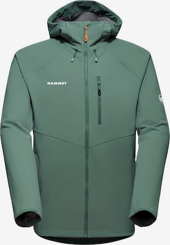 MAMMUT - Casaco outdoor 'Ultimate Comfort' em verde: frente