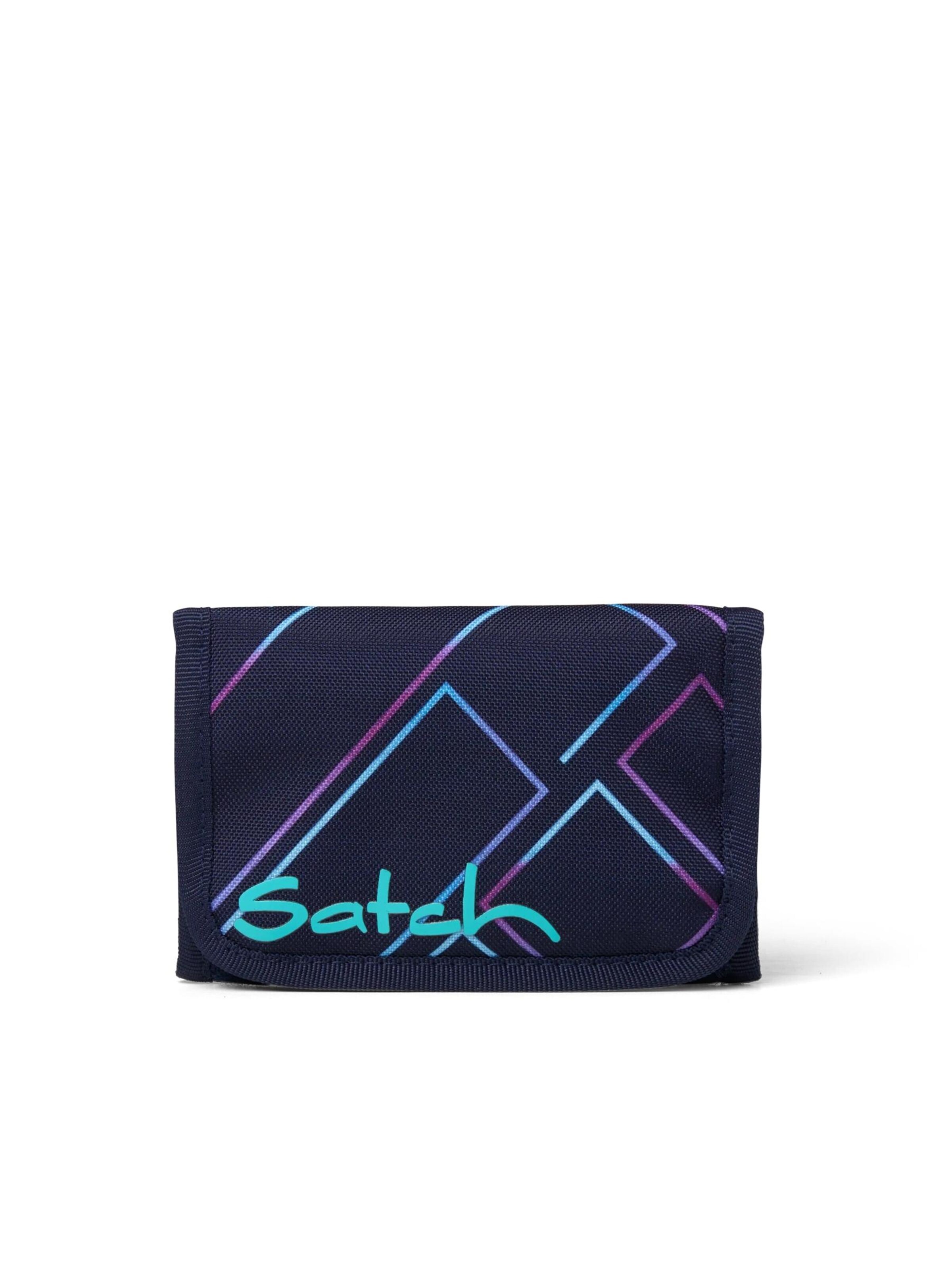 Satch Wallet 'Portemonnaie Geldbeutel' in Blue: front