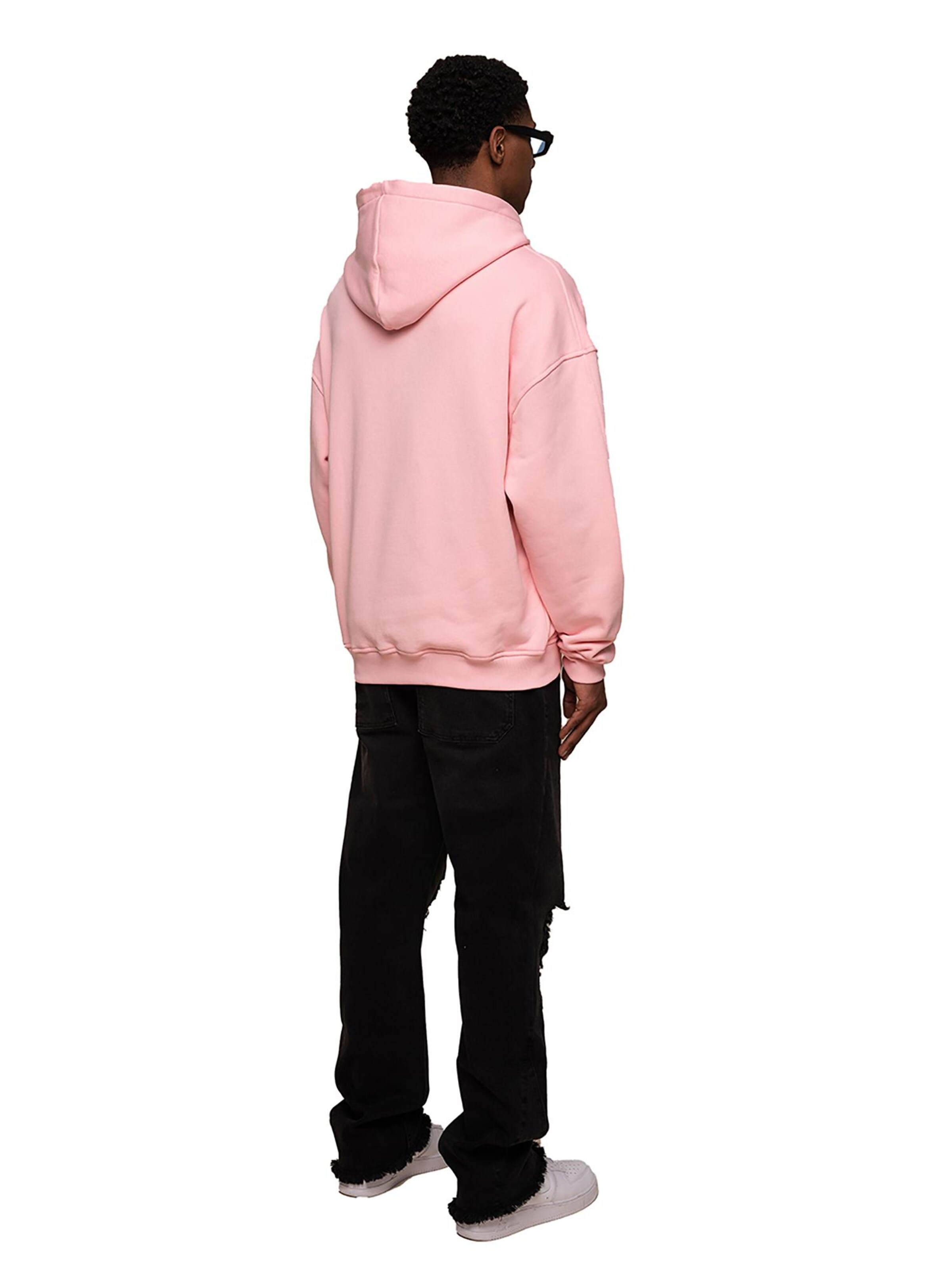 Pequs Sweatshirt 'Chest Logo' in Pink