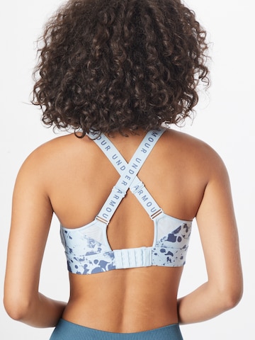 UNDER ARMOUR - Soutien Bustier Soutien de desporto 'Infinity' em azul