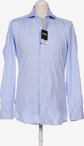 Tom Rusborg Button Up Shirt in M in Blue: front
