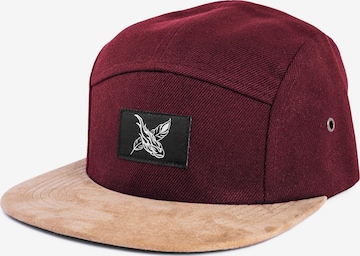 Blackskies Cap 'Port 5-Panel' in Braun: Vorderseite