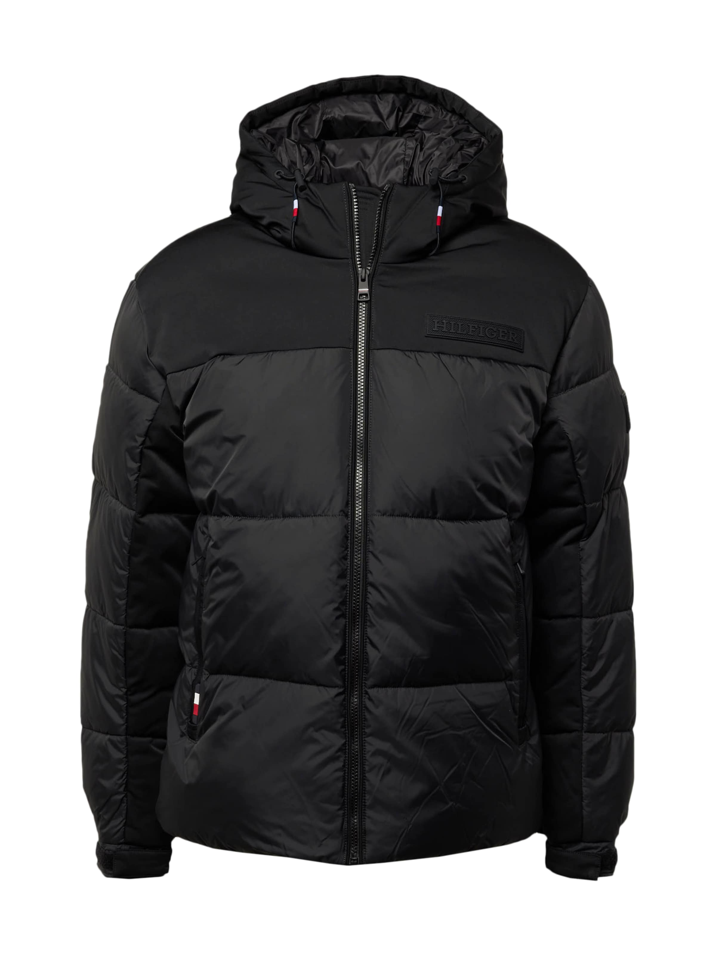 TOMMY HILFIGER Winter Jacket 'New York' in Black: front