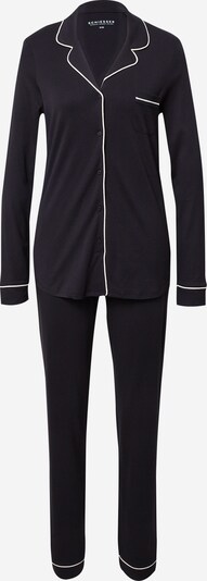 SCHIESSER Pyjama in schwarz / weiß, Produktansicht