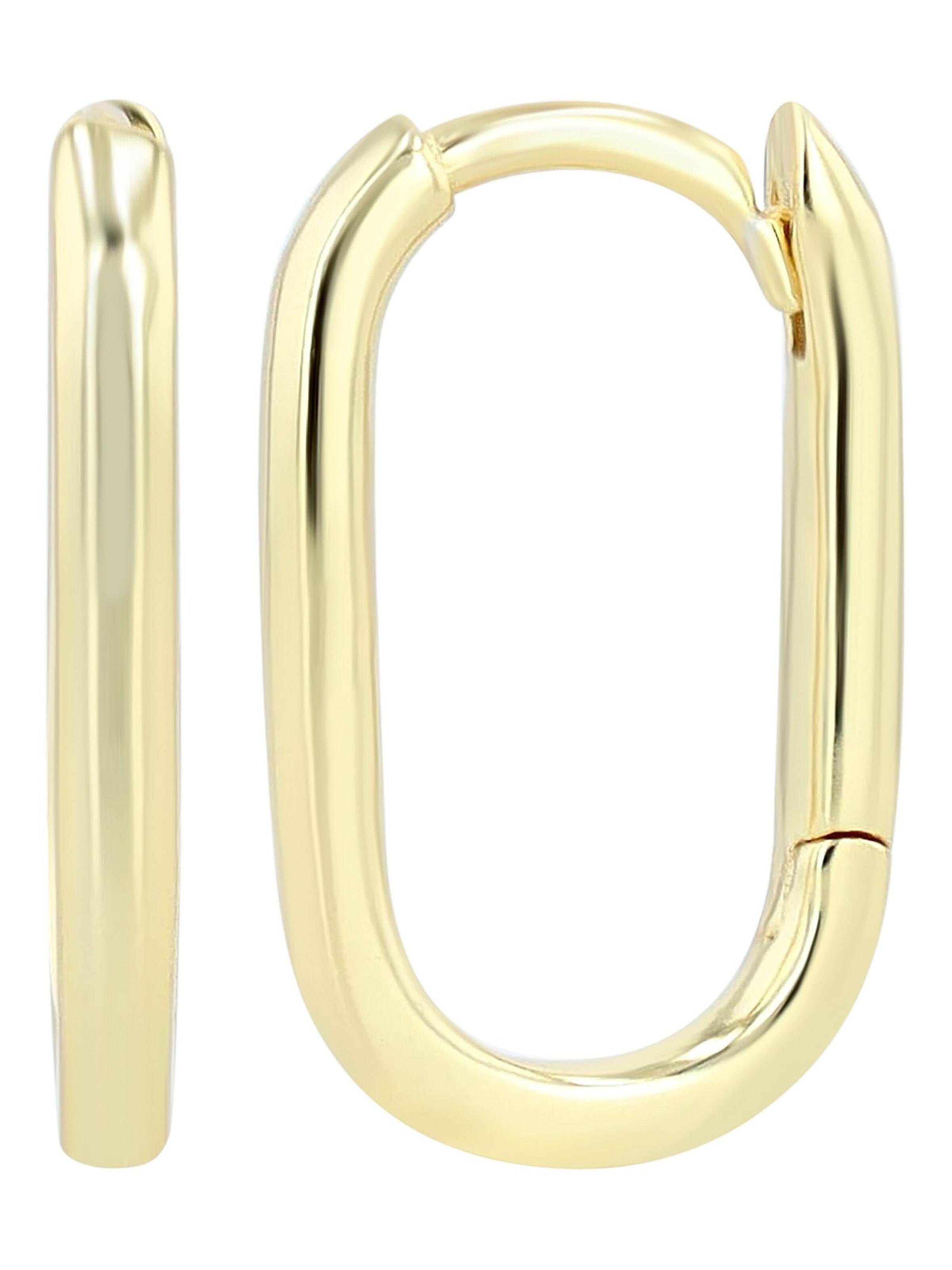 Akzent Earrings 'wasserfest' in Gold: front
