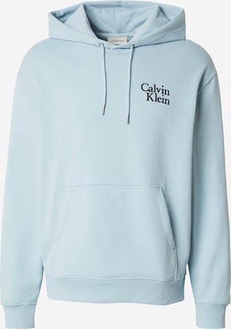 Calvin Klein Jeans Свитшот в Синий: спереди