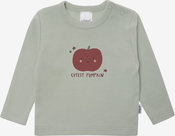 LILIPUT Langarmshirt 'Kürbis' in Grün: Vorderseite