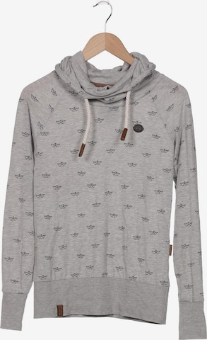 naketano Sweatshirt & Zip-Up Hoodie in M in Grey: front