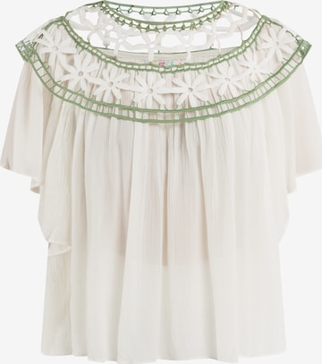 IZIA Blouse in White: front