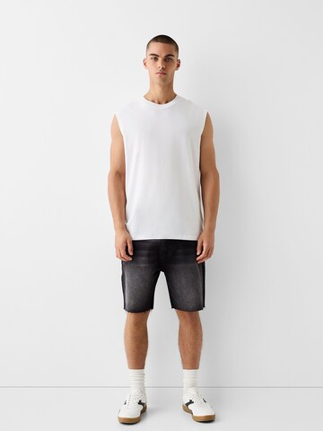 regular Jeans di Bershka in nero
