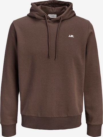 Sweat-shirt JJ Rebel en marron : devant
