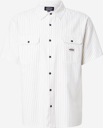 BILLABONGRegular Fit Radna košulja 'BAD DOG' - bijela boja: prednji dio