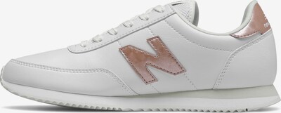new balance Baskets basses en or rose / blanc, Vue avec produit