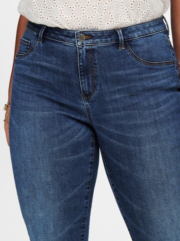 ONLY Carmakoma Skinny Jeans 'Floria' in Blue