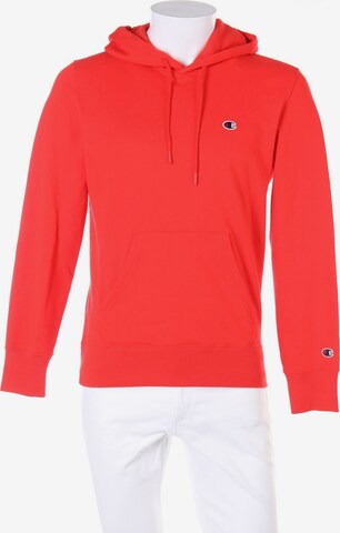 Champion Authentic Athletic Apparel Hoodie S in Rot: predná strana