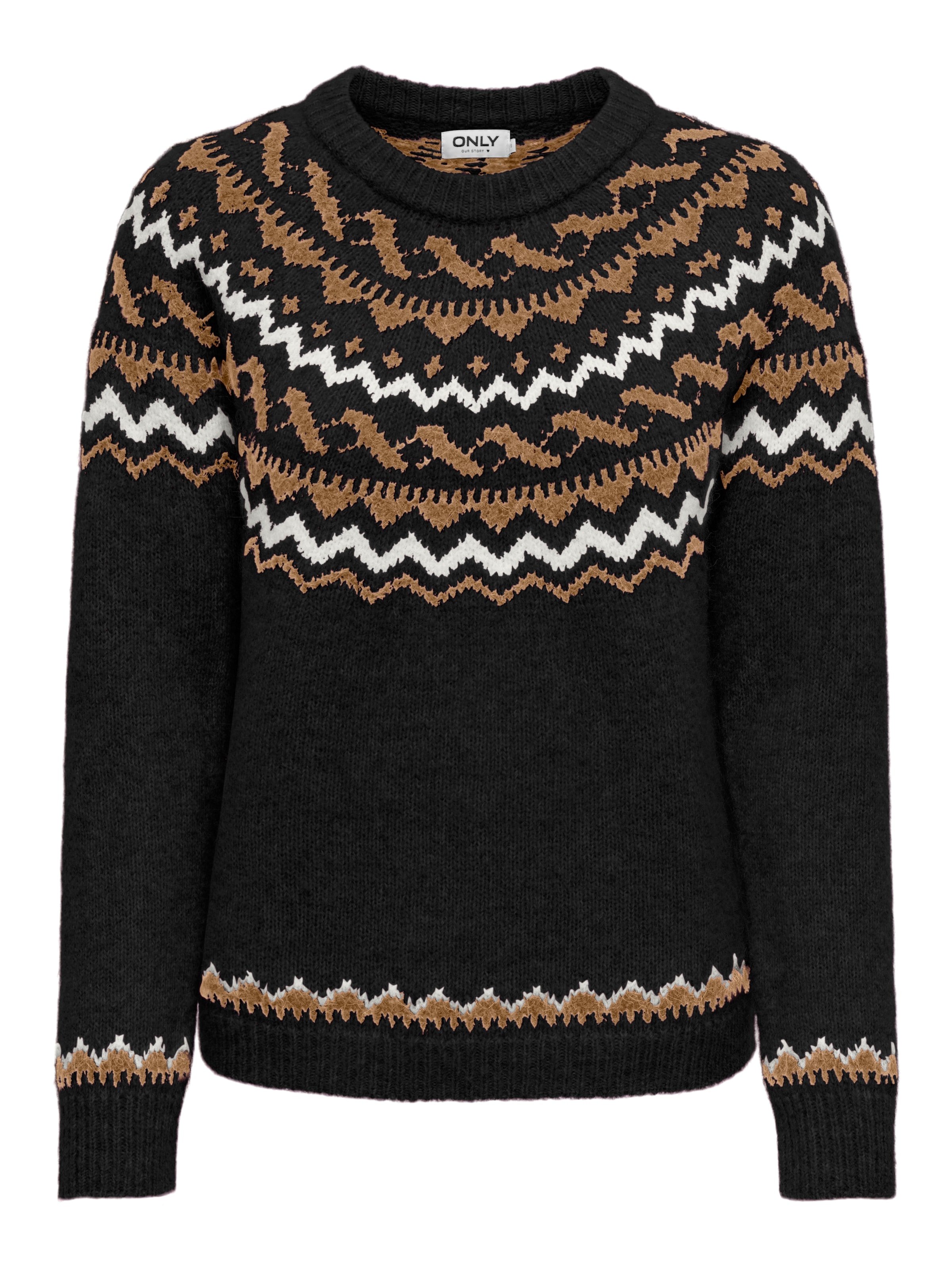 ONLY Pullover 'ONLISLE' in Schwarz: Vorderseite