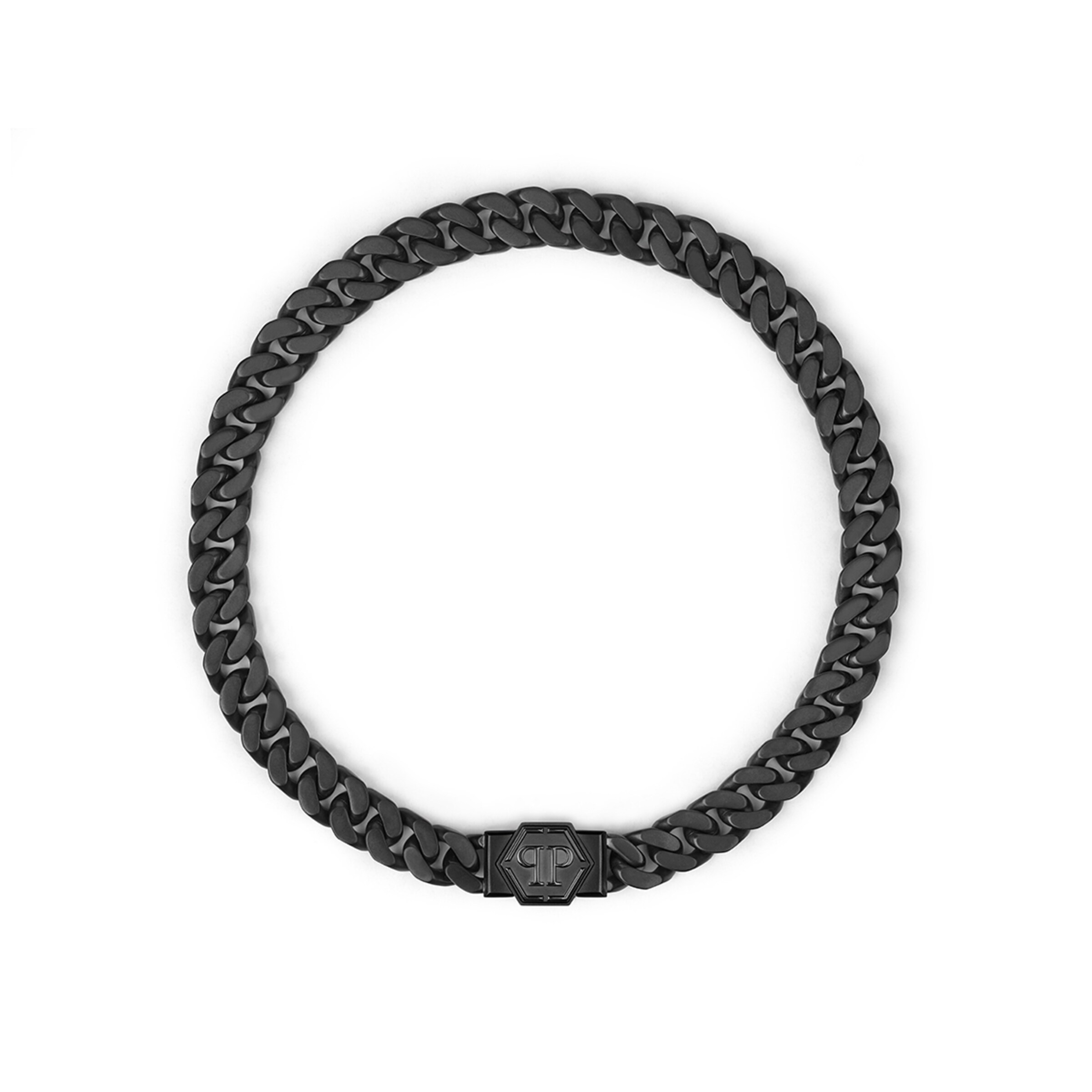 Philipp Plein Jewellery Bracelet 'Hexagon' in Grey