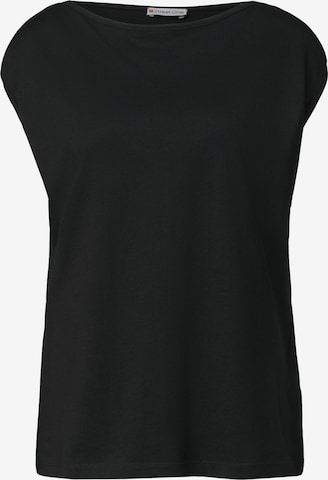 STREET ONE Shirt in Black: front