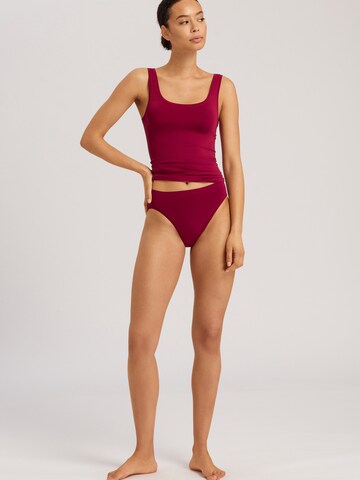 Slip ' Touch Feeling ' Hanro en rouge