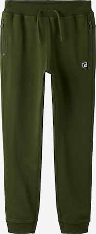 NAME IT Byxa 'NKMFLO' i grön: framsida