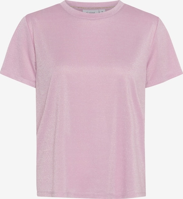SAINT TROPEZ - Camisa 'Haga' em rosa: frente