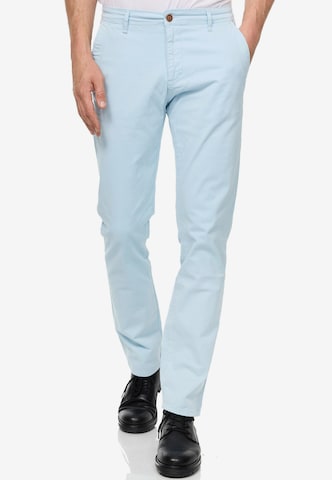 Rusty Neal Slim fit Chino Pants in Blue: front