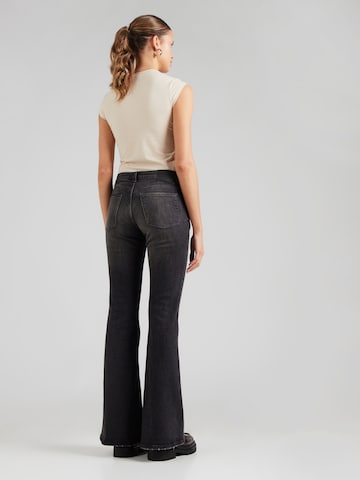 WEEKDAY Flared Farmer 'Katsumi' - fekete