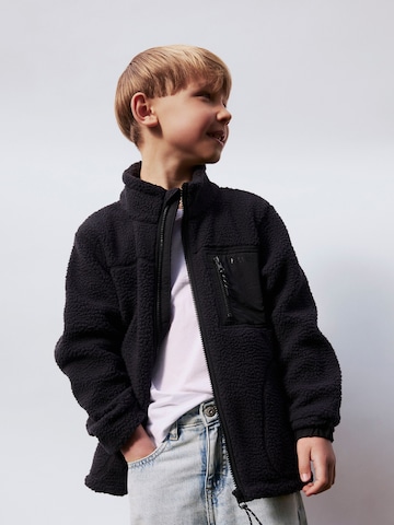 NAME IT Přechodná bunda 'NKMMILLER' – černá: přední strana