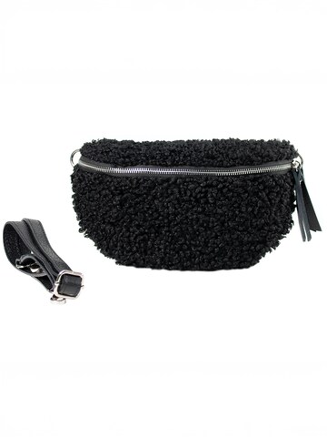 lePelou Fanny Pack 'EMMA' in Black: front