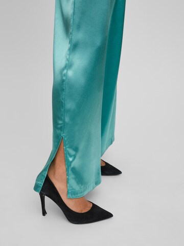 VILA Wide leg Pants 'Ally' in Green