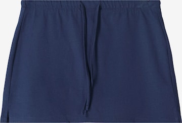 BershkaSuknja - plava boja: prednji dio