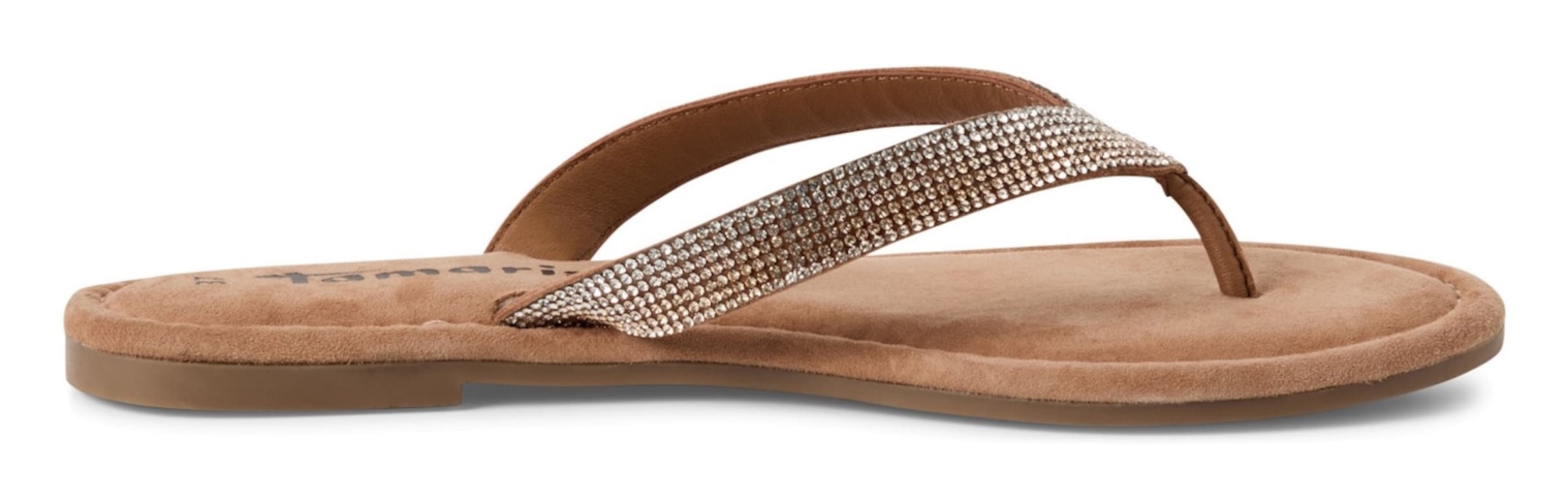 rožinė Tamaris Šlepetės per pirštą