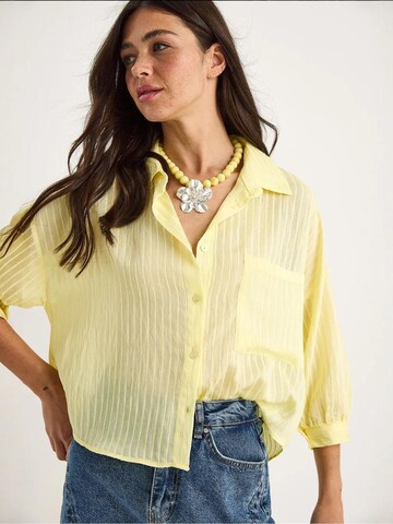 Bianco Lucci Blouse in Yellow