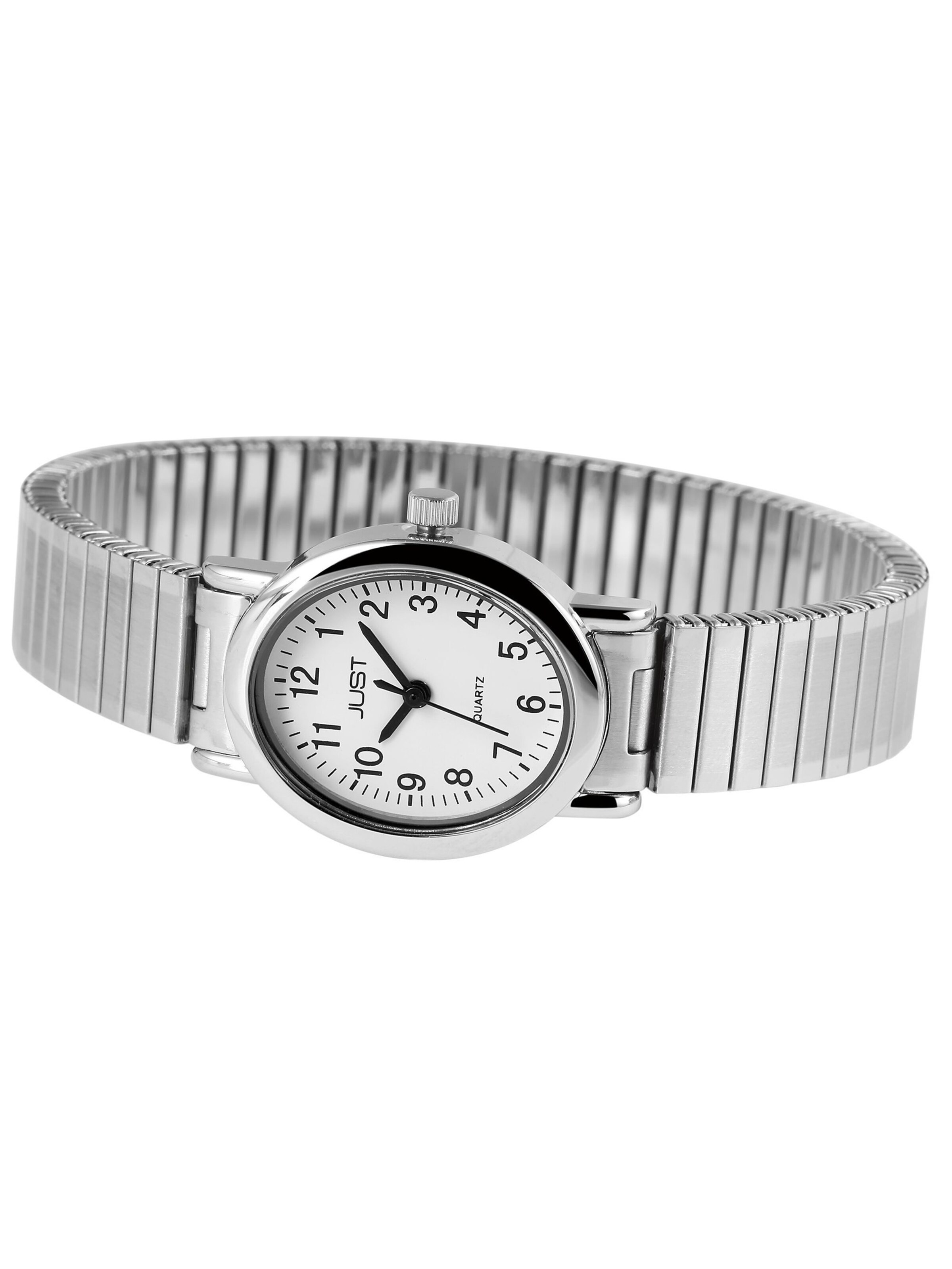 JUST Analog Watch 'Shelly' in Silver