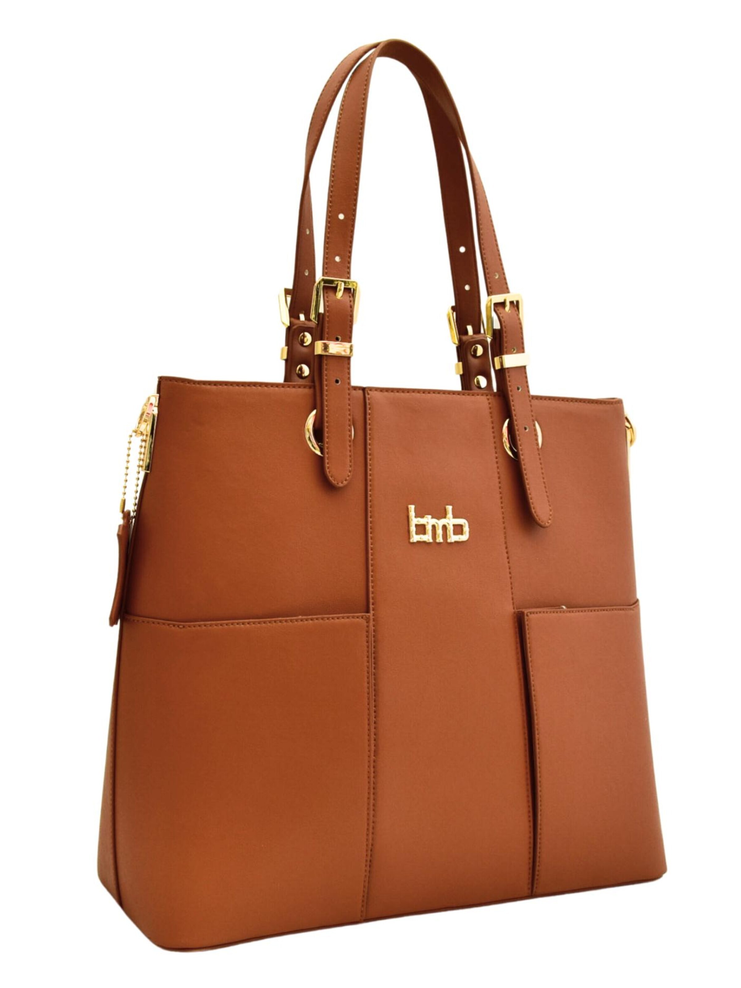 BMB BAGS Handbag 'Aundrey' in Brown