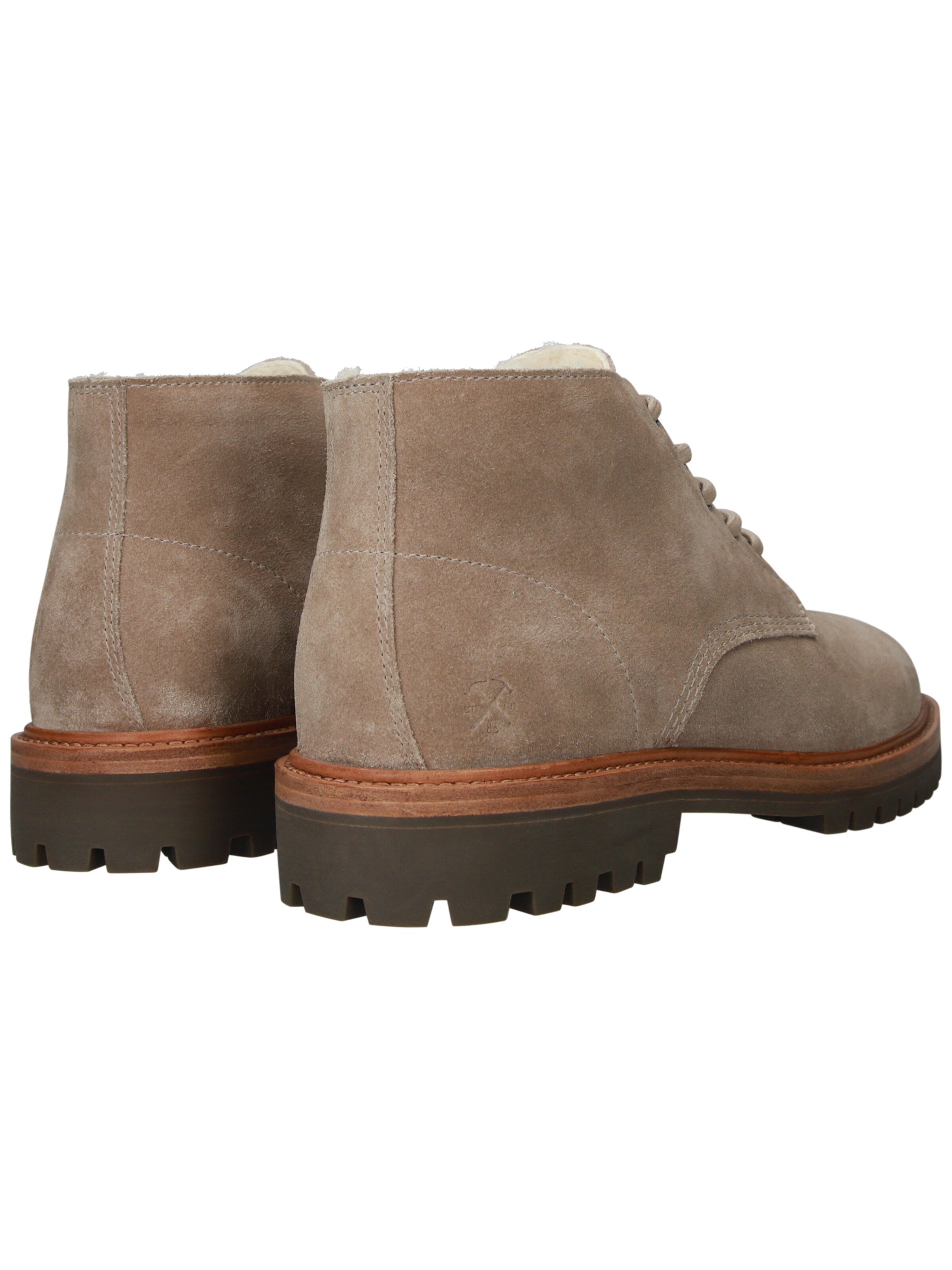 BLACKSTONE Lace-up boots 'Gastown Fosca - EG584' in Beige