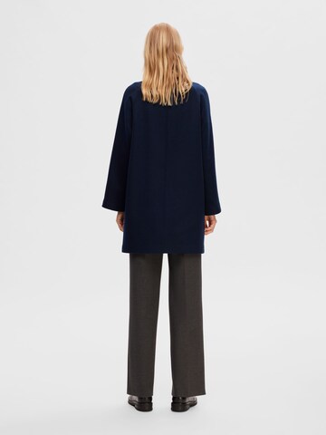 SELECTED FEMME Between-Seasons Coat 'VINNI' in Blue