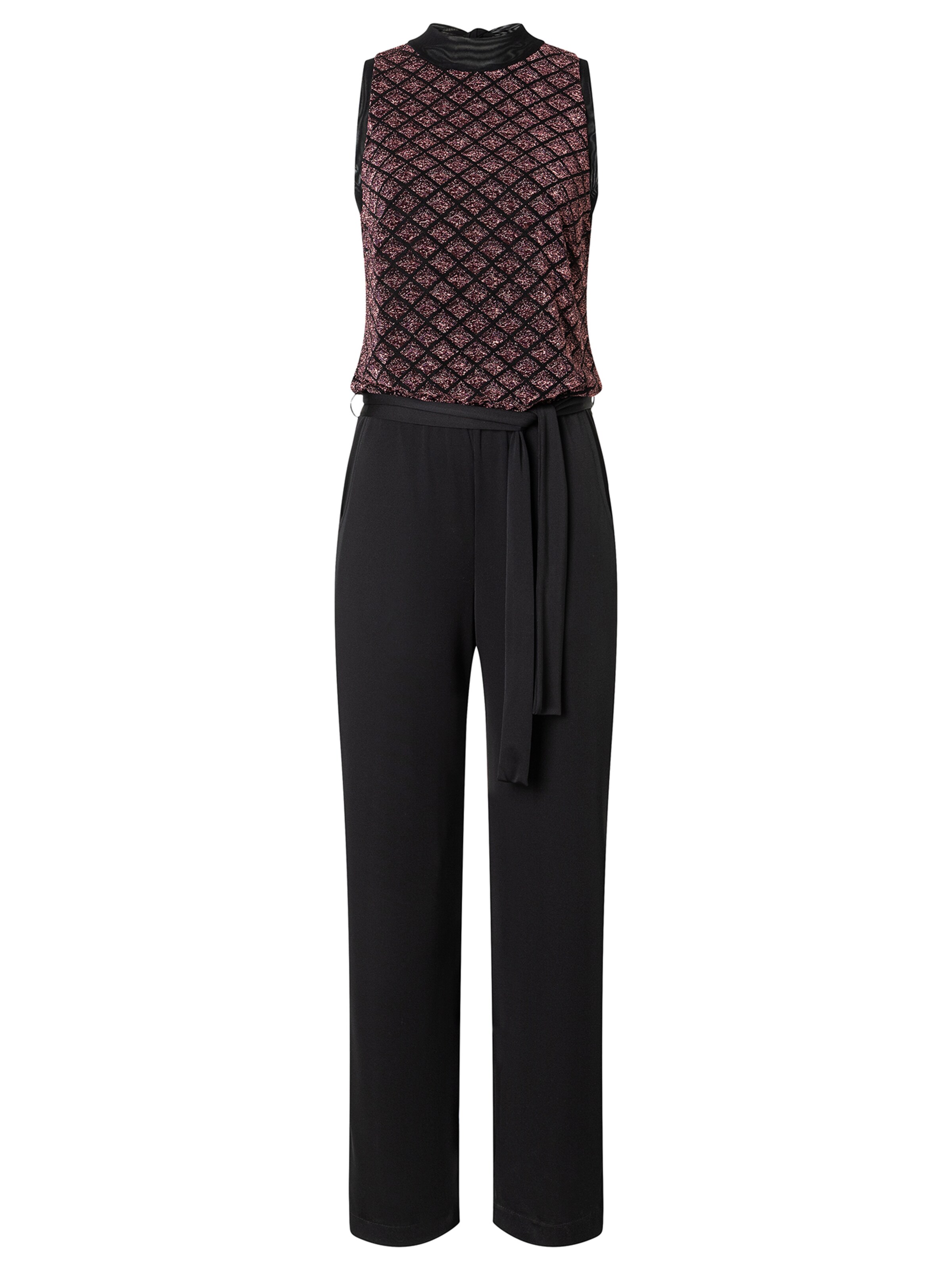 Ana Alcazar Jumpsuit 'Ably' in Rood: voorkant