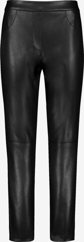 GERRY WEBER Slim fit Pants in Black: front