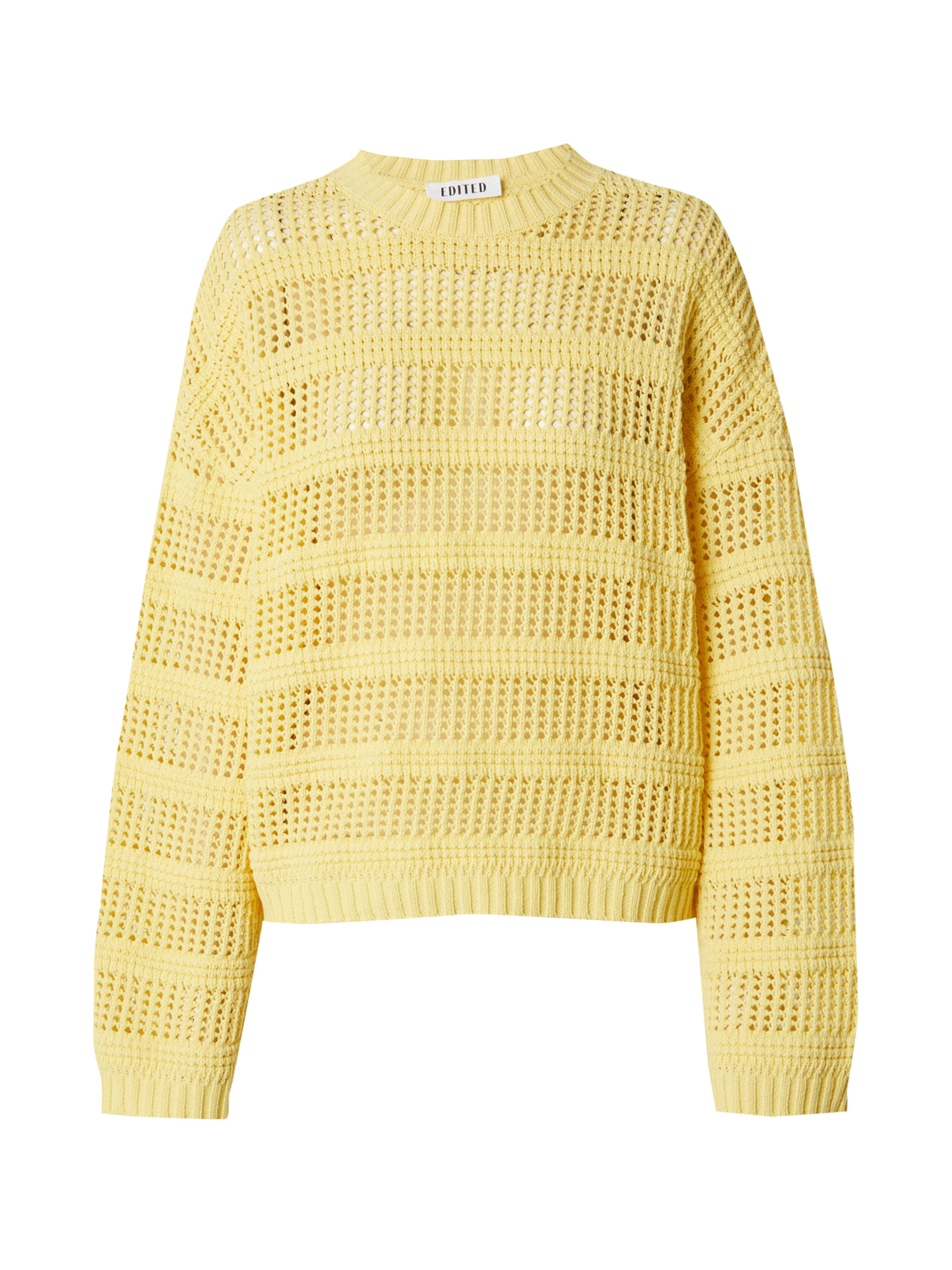 EDITED Sweter 'Xanthia' w kolorze żółty: przód
