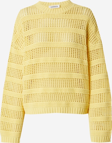 EDITED Sweater 'Xanthia' in Yellow: front