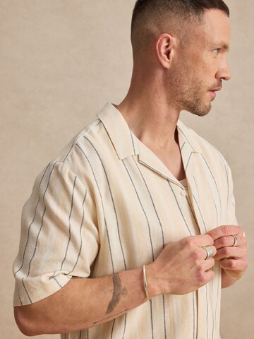 DAN FOX APPAREL Regular fit Πουκάμισο 'Martin' σε λευκό