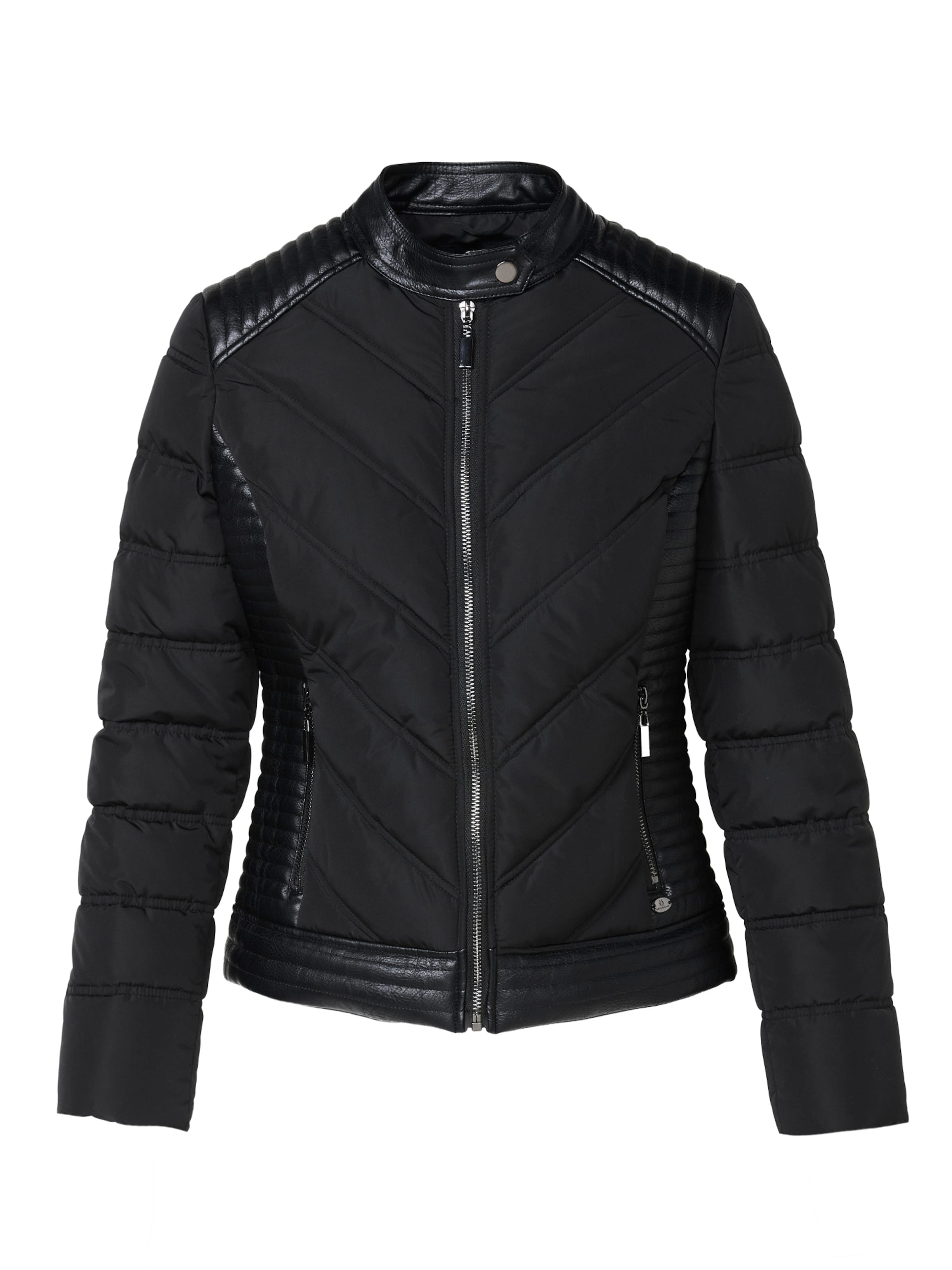 KOROSHI Přechodná bunda – černá: přední strana