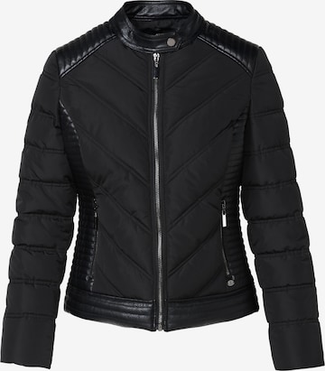 KOROSHI Välikausitakki värissä musta: etupuoli