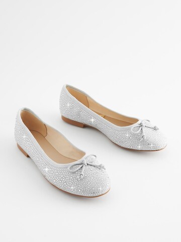 Next Ballerina 'Forever Comfort' in Silver