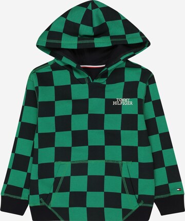 TOMMY HILFIGER - Sudadera en verde: frente