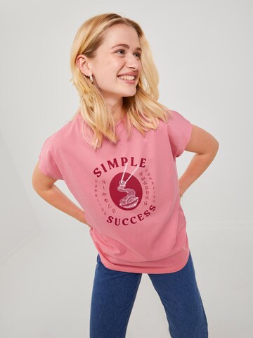 JJXX T-Shirt 'JXAstrid' in Pink