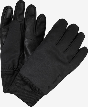 VAUDE Sports gloves 'Manukau II' in Black: front