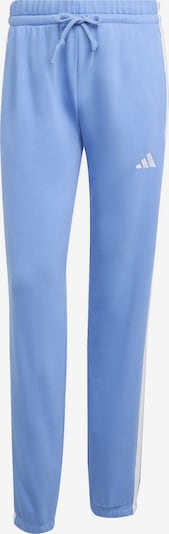 ADIDAS SPORTSWEAR Urheiluhousut 'Essentials' värissä vaaleansininen / valkoinen, Tuotenäkymä